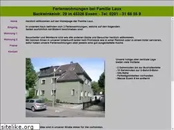 Sites similar to ferienwohnung-in-essen.de
