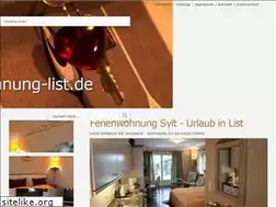 Sites similar to ferienwohnung-list.de