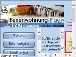 Sites similar to ferienwohnung-plagwitz.de