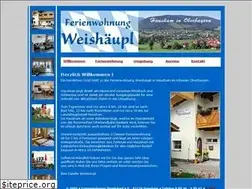 Sites similar to ferienwohnung-weishaeupl.de