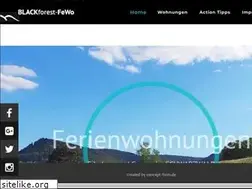 Sites similar to ferienwohnungen-schwarzwald.com