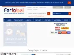 Sites similar to ferlabel.it