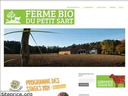 Sites similar to fermebiodupetitsart.be