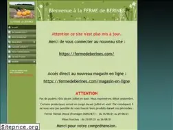 Sites similar to fermedeberines.be
