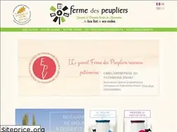 Sites similar to fermedespeupliers.fr