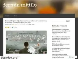 Sites similar to ferminmitilo.wordpress.com
