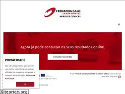 Sites similar to fernandagalo.com