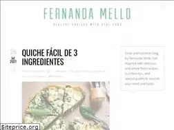 Sites similar to fernandamello.org