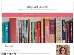 Sites similar to fernandaromero.de