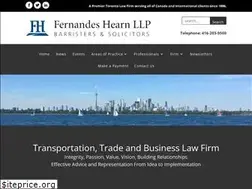 Sites similar to fernandeshearn.com