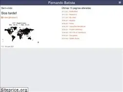 Sites similar to fernandobatista.net