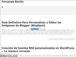 Sites similar to fernandobenito.com
