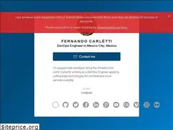 Sites similar to fernandocarletti.net