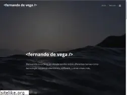 Sites similar to fernandodevega.com