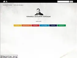 Sites similar to fernandoescalante.net