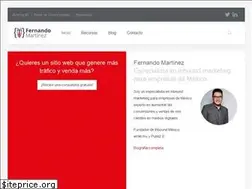 Sites similar to fernandomartinez.mx