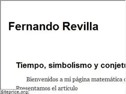 Sites similar to fernandorevilla.es