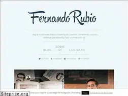 Sites similar to fernandorubio.es