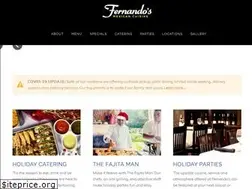 Sites similar to fernandostexmex.com