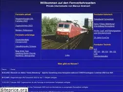 Sites similar to fernbahn.de