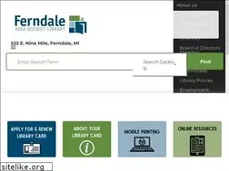 Sites similar to ferndalepubliclibrary.org