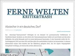 Sites similar to ferne-welten.com