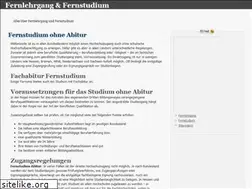 Sites similar to fernlehrgang-fernstudium.de