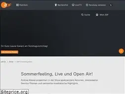 Sites similar to fernsehgarten.zdf.de