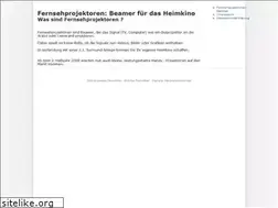 Sites similar to fernsehprojektoren.de