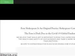 Sites similar to fernshakespeare.com