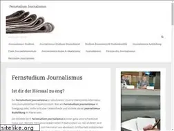 Sites similar to fernstudium-journalismus.de