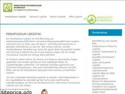Sites similar to fernstudium-logistik.de