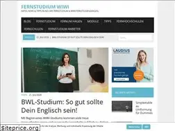 Sites similar to fernstudium-wiwi.de