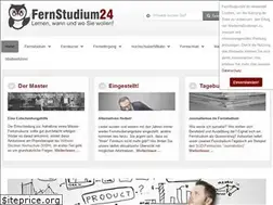 Sites similar to fernstudium24.de