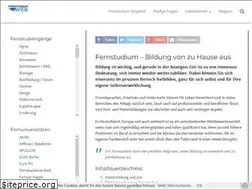 Sites similar to fernstudiumweb.de