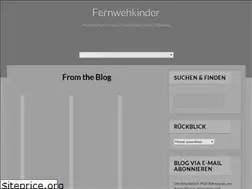 Sites similar to fernwehkinder.de
