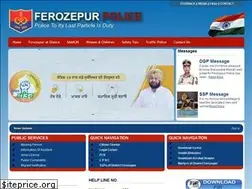 Sites similar to ferozepurpolice.org