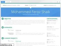 Sites similar to ferozshaik.com