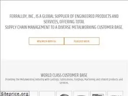 Sites similar to ferralloy.com