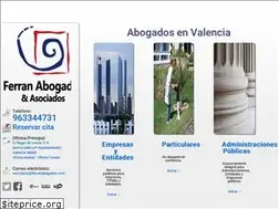 Sites similar to ferranabogados.com