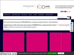 Sites similar to ferrandi-paris.fr