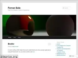 Sites similar to ferransole.wordpress.com