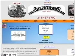 Sites similar to ferranteoil.com