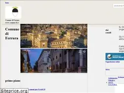 Sites similar to ferrara.comune.fe.it