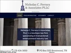 Sites similar to ferraraentlaw.com