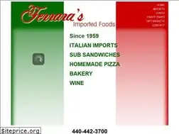 Sites similar to ferrarasimportedfoods.com