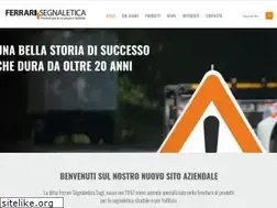 Sites similar to ferrari-segnaletica.ch