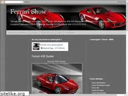 Sites similar to ferrari-show.blogspot.com