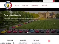 Sites similar to ferrariclubofamerica.org