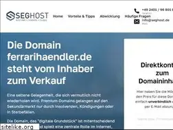 Sites similar to ferrarihaendler.de